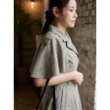 【WEB限定カラーあり】ケープトレンチミニワンピース | dazzlin | 詳細画像8 