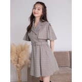 【WEB限定カラーあり】ケープトレンチミニワンピース | dazzlin | 詳細画像9 