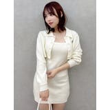 2ピースニットミニワンピース | dazzlin | 詳細画像37 