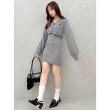 2ピースニットミニワンピース | dazzlin | 詳細画像47 