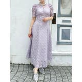 ネックツイスト刺繍レースドレス | dazzlin | 詳細画像19 