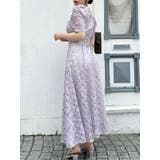 ネックツイスト刺繍レースドレス | dazzlin | 詳細画像21 