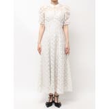 ネックツイスト刺繍レースドレス | dazzlin | 詳細画像27 