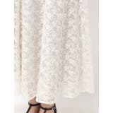 ネックツイスト刺繍レースドレス | dazzlin | 詳細画像32 