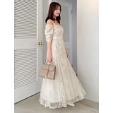 【藤井サチコラボ】ラメ刺繍チュール2WAYスリーブドレス | dazzlin | 詳細画像13