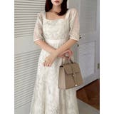 【藤井サチコラボ】ラメ刺繍チュール2WAYスリーブドレス | dazzlin | 詳細画像25