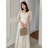 【藤井サチコラボ】ラメ刺繍チュール2WAYスリーブドレス | dazzlin | 詳細画像29