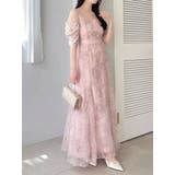 【藤井サチコラボ】ラメ刺繍チュール2WAYスリーブドレス | dazzlin | 詳細画像32