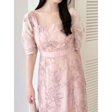 【藤井サチコラボ】ラメ刺繍チュール2WAYスリーブドレス | dazzlin | 詳細画像37