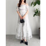 【藤井サチコラボ】ラメ刺繍チュール2WAYスリーブドレス | dazzlin | 詳細画像43