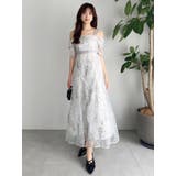 【藤井サチコラボ】ラメ刺繍チュール2WAYスリーブドレス | dazzlin | 詳細画像46