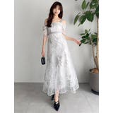 【藤井サチコラボ】ラメ刺繍チュール2WAYスリーブドレス | dazzlin | 詳細画像48