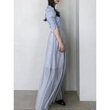 【藤井サチコラボ】パワショルドッキングワンピース | dazzlin | 詳細画像27 