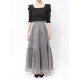 【藤井サチコラボ】パワショルドッキングワンピース | dazzlin | 詳細画像44 