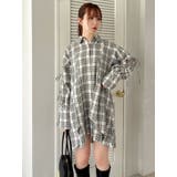 シャツイレフレアミニワンピース | dazzlin | 詳細画像7 