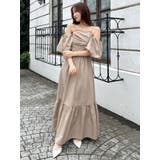 【吉田朱里】パール2wayボリュームワンピース | dazzlin | 詳細画像12 