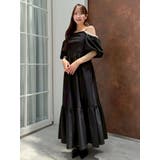 【吉田朱里】パール2wayボリュームワンピース | dazzlin | 詳細画像15 