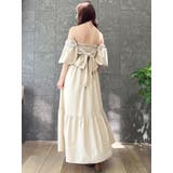 【吉田朱里】パール2wayボリュームワンピース | dazzlin | 詳細画像24 