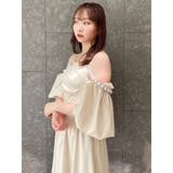 【吉田朱里】パール2wayボリュームワンピース | dazzlin | 詳細画像26 