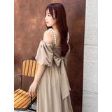 【吉田朱里】パール2wayボリュームワンピース | dazzlin | 詳細画像40 