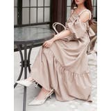 【吉田朱里】パール2wayボリュームワンピース | dazzlin | 詳細画像8 