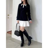 【WEB限定】ポロバルーンスソミニワンピース | dazzlin | 詳細画像10 