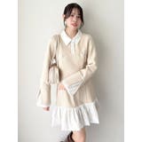 【WEB限定】ポロバルーンスソミニワンピース | dazzlin | 詳細画像11 