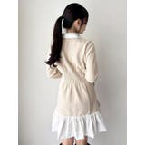 【WEB限定】ポロバルーンスソミニワンピース | dazzlin | 詳細画像14 