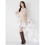 【WEB限定】ポロバルーンスソミニワンピース | dazzlin | 詳細画像3 