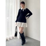 【WEB限定】ポロバルーンスソミニワンピース | dazzlin | 詳細画像32 