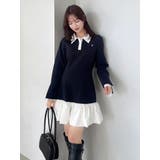 【WEB限定】ポロバルーンスソミニワンピース | dazzlin | 詳細画像7 