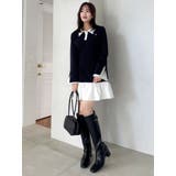 【WEB限定】ポロバルーンスソミニワンピース | dazzlin | 詳細画像8 