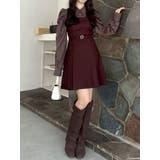 長袖レイヤードシャツミニワンピース | dazzlin | 詳細画像44