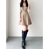 長袖レイヤードシャツミニワンピース | dazzlin | 詳細画像48