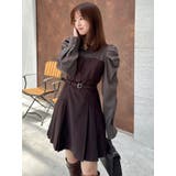 長袖レイヤードシャツミニワンピース | dazzlin | 詳細画像5