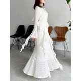 アシメフリルレースワンピース | dazzlin | 詳細画像12