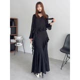 アシメフリルレースワンピース | dazzlin | 詳細画像21