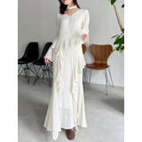 アシメフリルレースワンピース | dazzlin | 詳細画像8