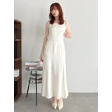 レイヤードライクリボンキャミワンピース | dazzlin | 詳細画像25