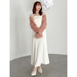 レイヤードライクリボンキャミワンピース | dazzlin | 詳細画像33