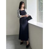 レイヤードライクリボンキャミワンピース | dazzlin | 詳細画像39