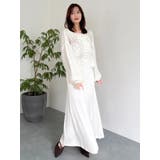 レイヤードライクリボンキャミワンピース | dazzlin | 詳細画像46