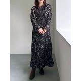 【WEB限定カラーあり】ダブルフリルフラワープリーツワンピース | dazzlin | 詳細画像26 