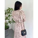 【WEB限定カラーあり】ダブルフリルフラワープリーツワンピース | dazzlin | 詳細画像36 