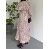 【WEB限定カラーあり】ダブルフリルフラワープリーツワンピース | dazzlin | 詳細画像37 