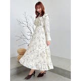 【WEB限定カラーあり】ダブルフリルフラワープリーツワンピース | dazzlin | 詳細画像6 