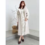 【WEB限定カラーあり】ダブルフリルフラワープリーツワンピース | dazzlin | 詳細画像8 