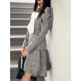 バルーンチェックミニワンピース | dazzlin | 詳細画像13 