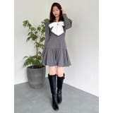 バルーンチェックミニワンピース | dazzlin | 詳細画像18 