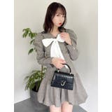 バルーンチェックミニワンピース | dazzlin | 詳細画像28 